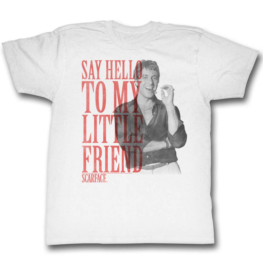 Scarface Mens S/S T-Shirt - Innuendo - Solid White Hoodie, Sweatshirt | CiraTrend.com