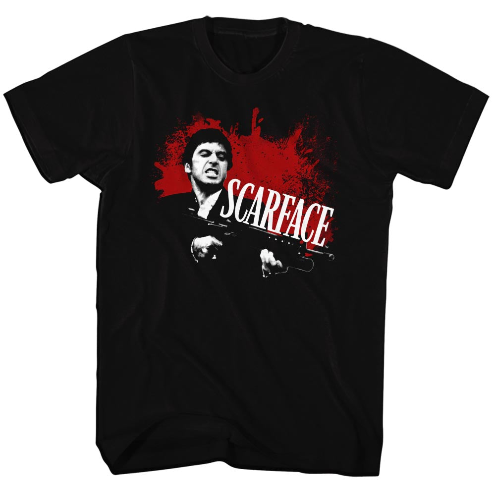 Scarface Mens S/S T-Shirt - Scarface - Solid Black Style001 Hoodie, Sweatshirt | CiraTrend.com