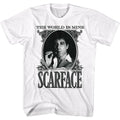 Scarface Mens S/S T-Shirt - Dollarface - Solid White Hoodie, Sweatshirt | CiraTrend.com