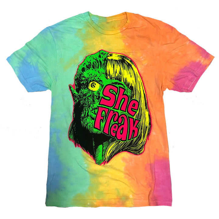 SHE FREAK COTTON CANDY TIE DYED SHIRT Hoodie, Sweatshirt | CiraTrend.com