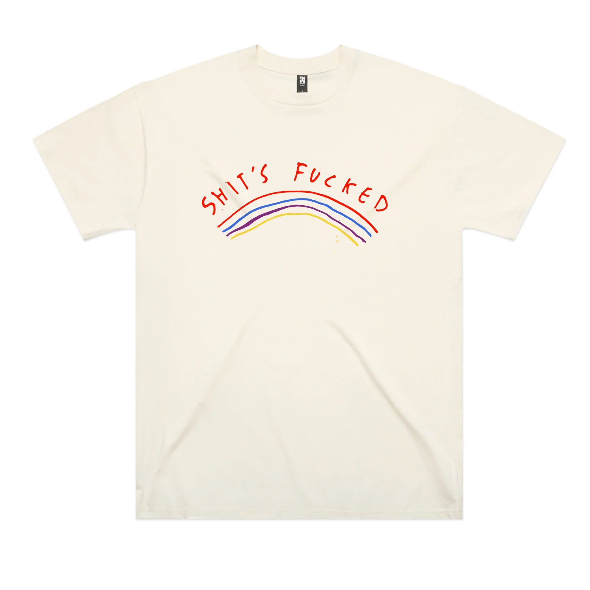 Shit's Fucked Oversized Tee Hoodie, Sweatshirt | CiraTrend.com (Image 3)