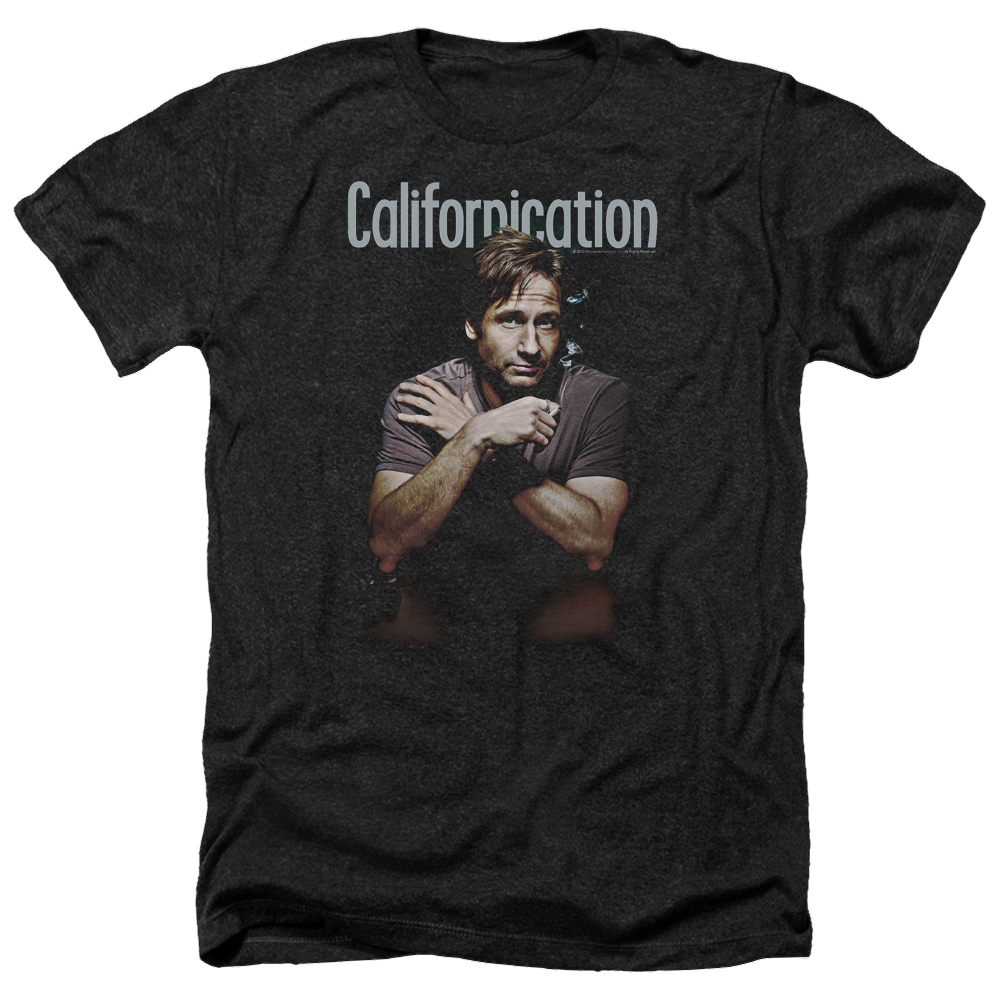 Californication Smoking - Men's Heather T-Shirt Hoodie, Sweatshirt | CiraTrend.com