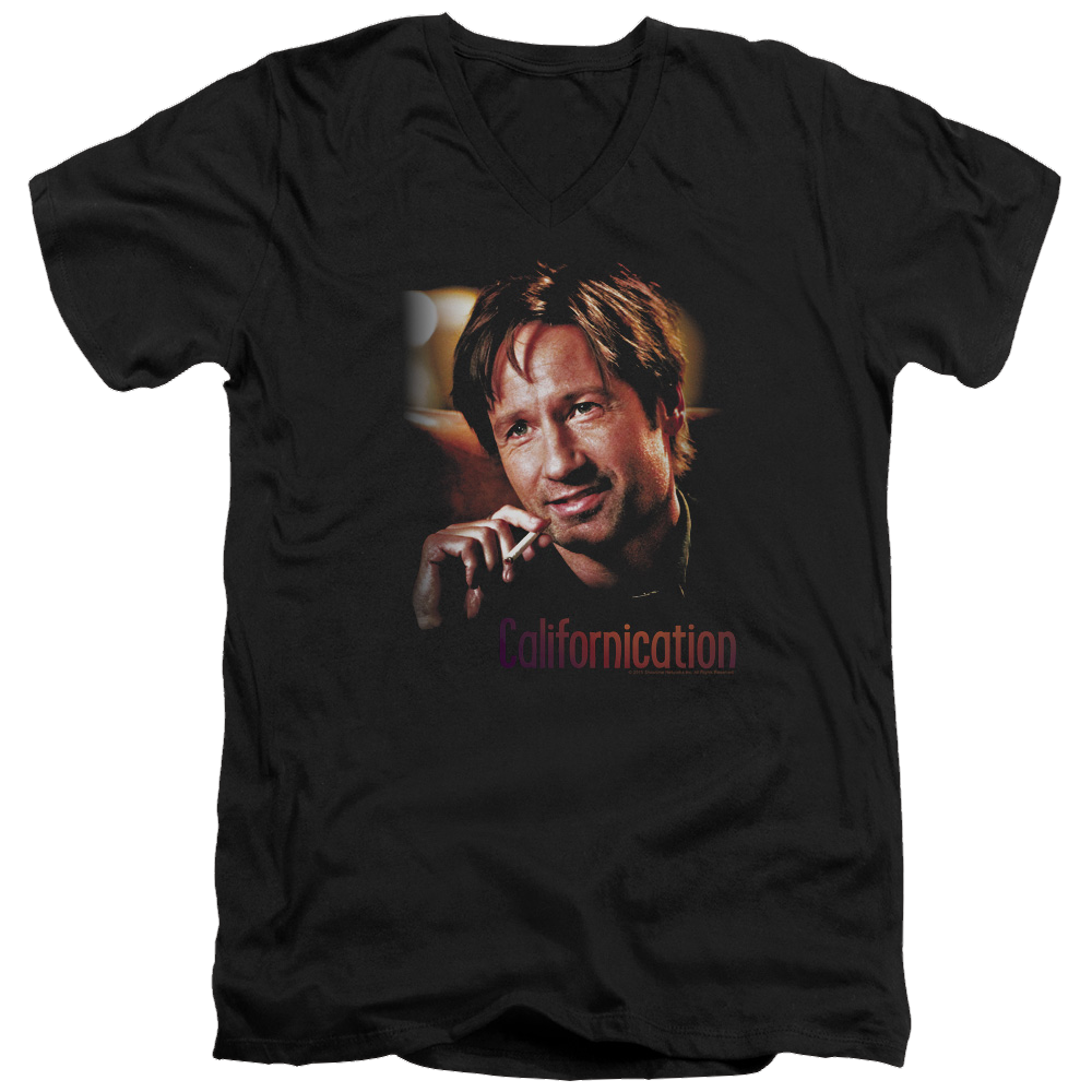 Californication Smoker - Men's V-Neck T-Shirt Hoodie, Sweatshirt | CiraTrend.com