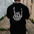 SK Rock n' Roll creative print retro short sleeve t-shirt - Naughty Clothes Men Hoodie, Sweatshirt | CiraTrend.com