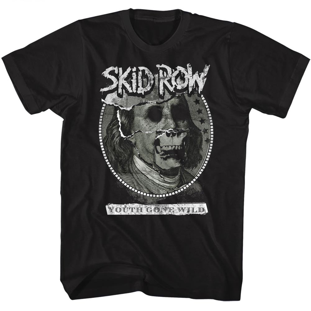 Skid Row Mens S/S T-Shirt - Dead Benji - Solid Black Hoodie, Sweatshirt | CiraTrend.com