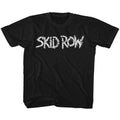 Skid Row Toddler S/S T-Shirt - Whitish Logo - Solid Black Hoodie, Sweatshirt | CiraTrend.com