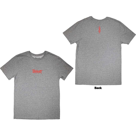 Slipknot T-Shirt: Mini Logo (Back Print)