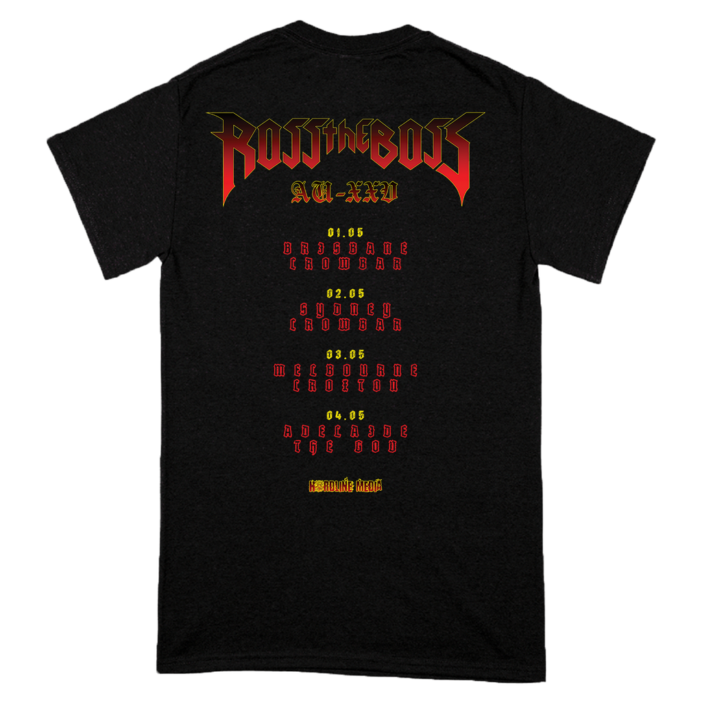 Ross The Boss "Skull Flame" T-Shirt Hoodie, Sweatshirt | CiraTrend.com (Image 2)