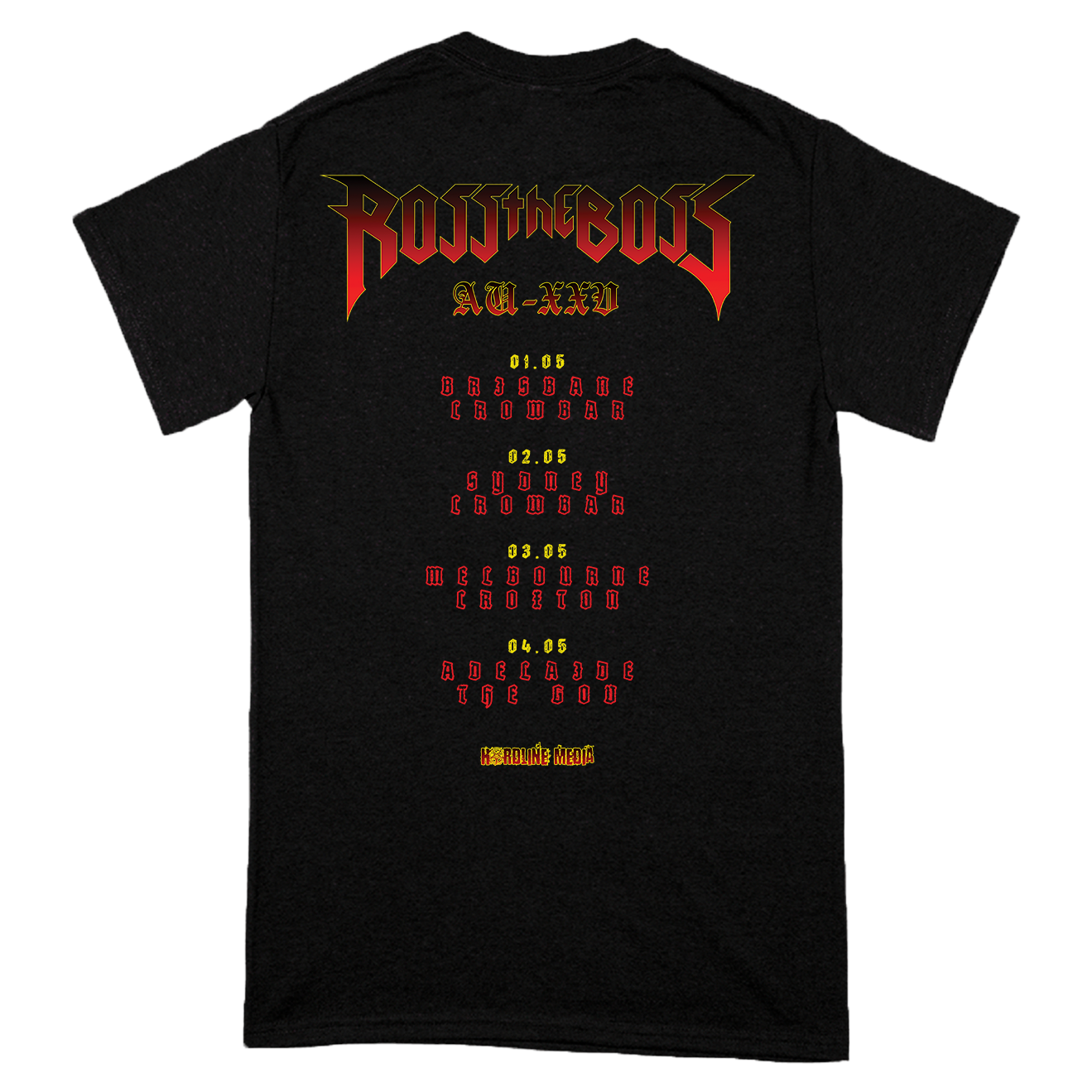 Ross The Boss "Skull Flame" T-Shirt Hoodie, Sweatshirt | CiraTrend.com (Image 2)