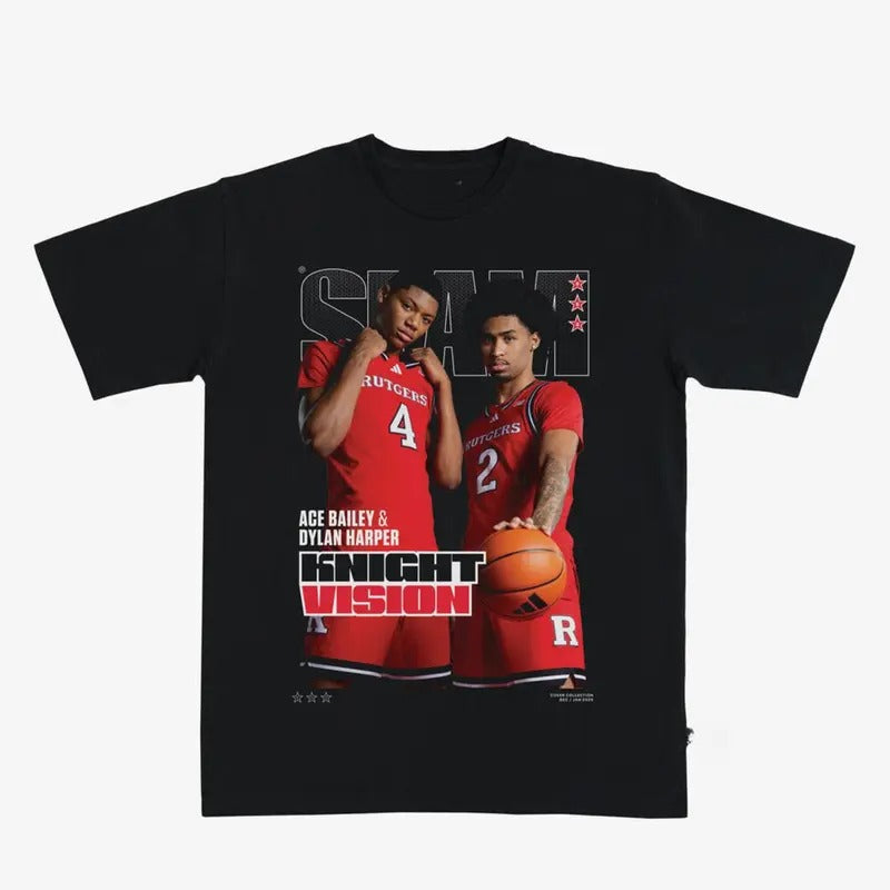 SLAM Cover Tee - Bailey And Harper T-Shirt, Retro Crewneck, Gift For Lovers, Cotton, Trendy Womenswear Top