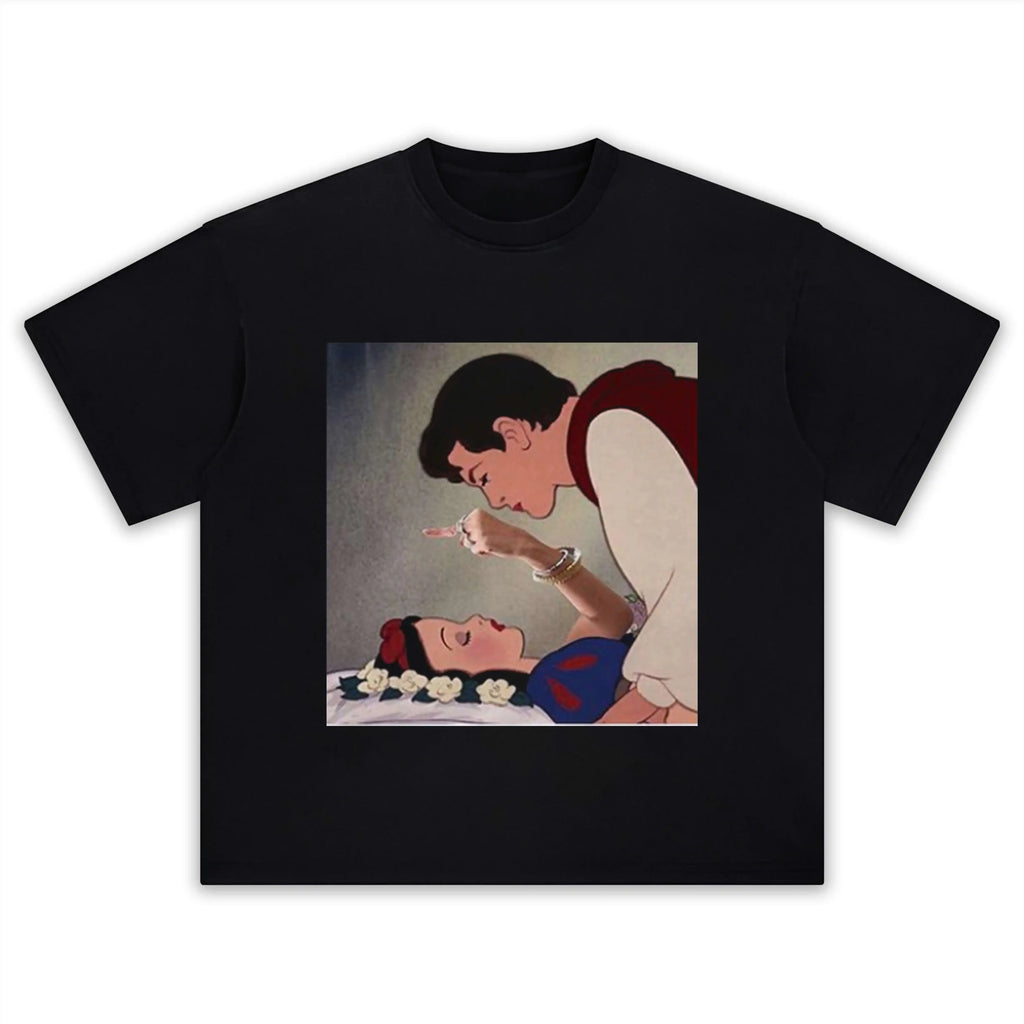 SNOW WHITE DOESN'T NEED A PRINCE TEE Hoodie, Sweatshirt | CiraTrend.com (Image 3)