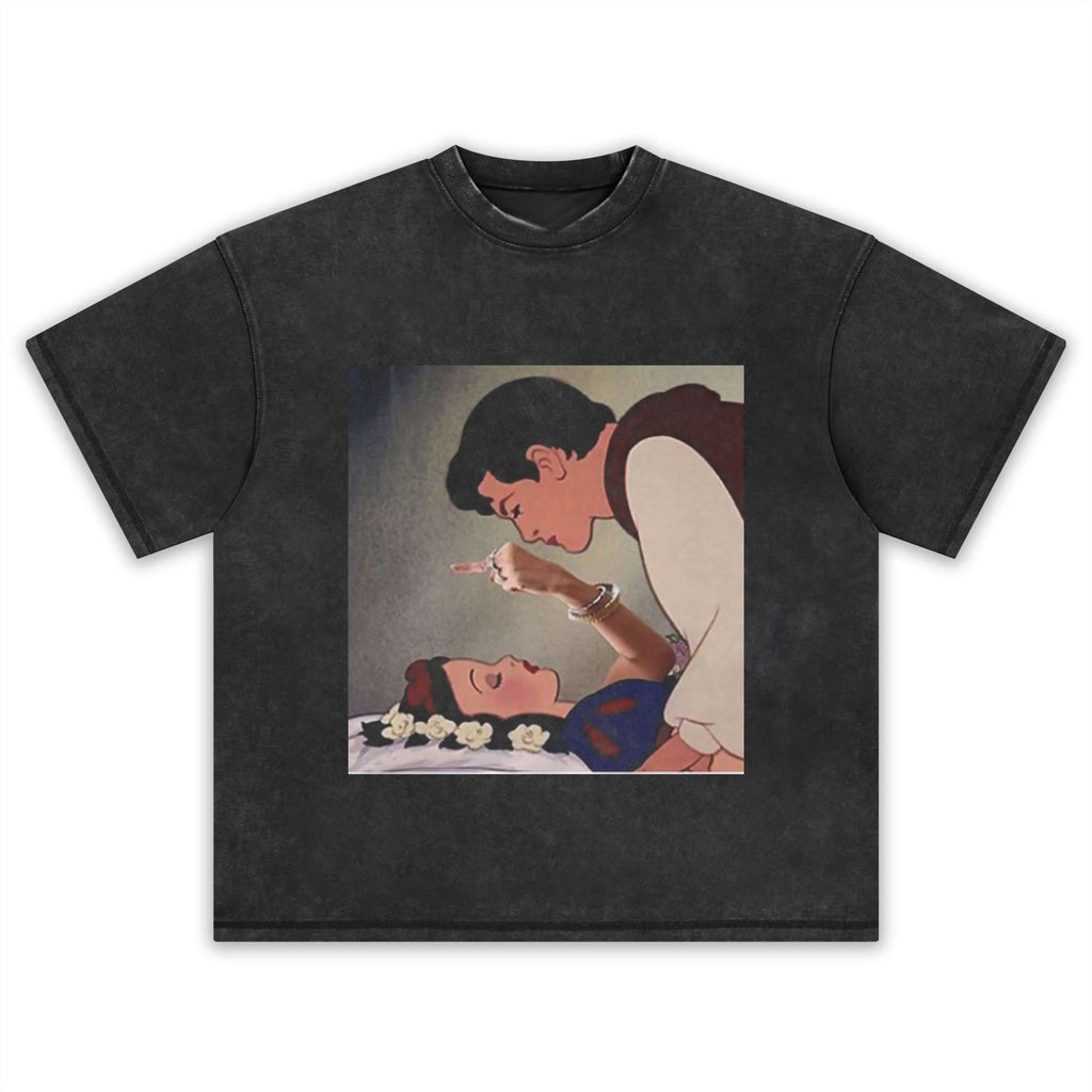 SNOW WHITE DOESN'T NEED A PRINCE TEE Hoodie, Sweatshirt | CiraTrend.com (Image 2)