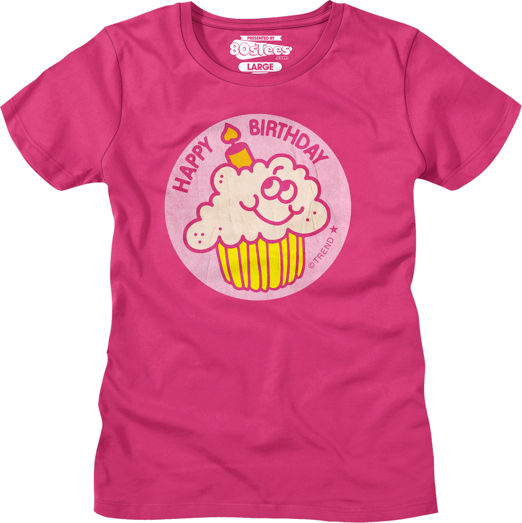 Womens Happy Birthday Scratch N Sniff Shirt Hoodie, Sweatshirt | CiraTrend.com (Image 5)