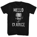 Silence Of The Lambs Mens S/S T-Shirt - Hello Clarice - Solid Black Hoodie, Sweatshirt | CiraTrend.com