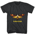 Silence Of The Lambs Mens S/S T-Shirt - Moth - Heather Black Heather Hoodie, Sweatshirt | CiraTrend.com