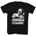 Silence Of The Lambs Mens S/S T-Shirt - The Cannibal - Solid Black Hoodie, Sweatshirt | CiraTrend.com