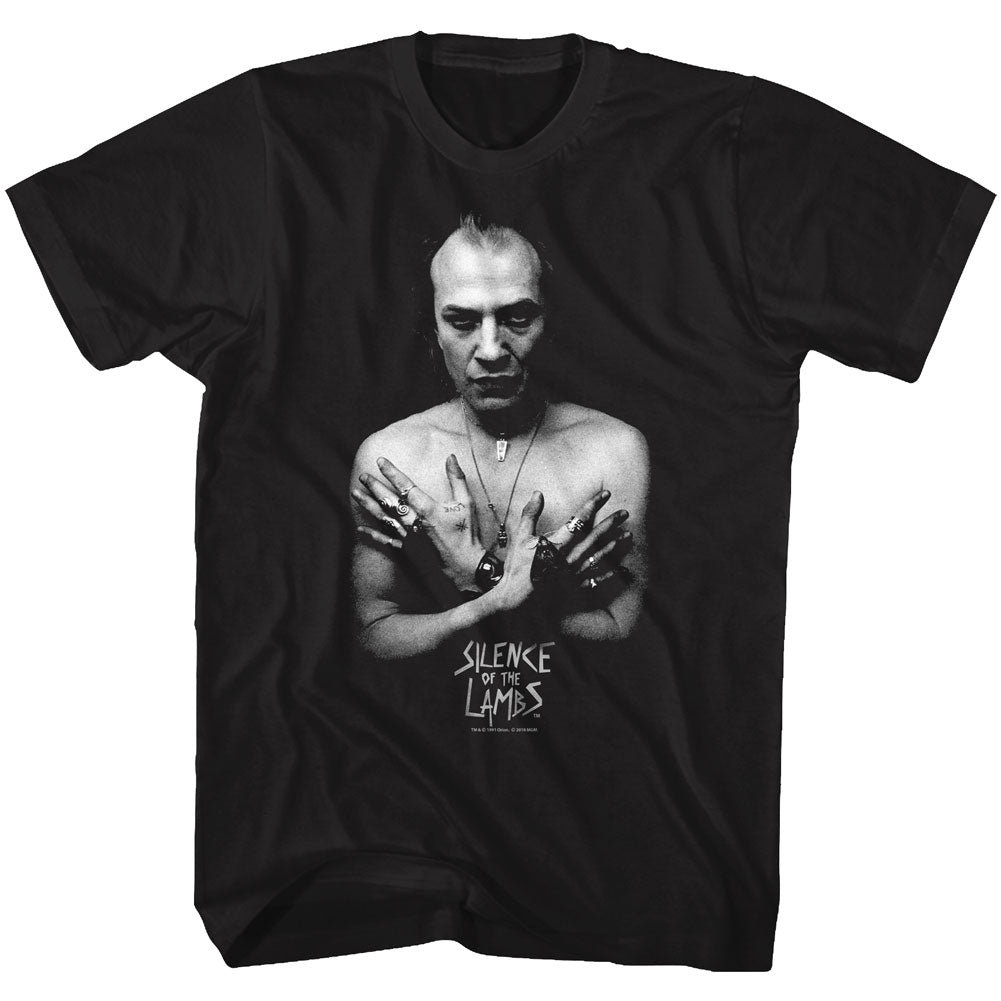 Silence Of The Lambs Mens S/S T-Shirt - Glam Shot - Solid Black Hoodie, Sweatshirt | CiraTrend.com