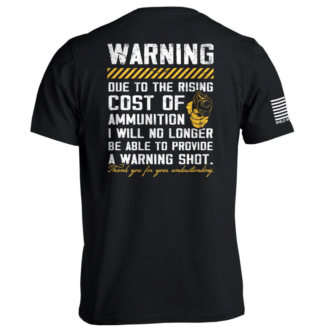 Warning Shot T-Shirts, Hoodie, Sweatshirt | CiraTrend.com (Image 1)