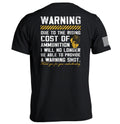 Warning Shot T-Shirts, Hoodie, Sweatshirt | CiraTrend.com (Image 1)