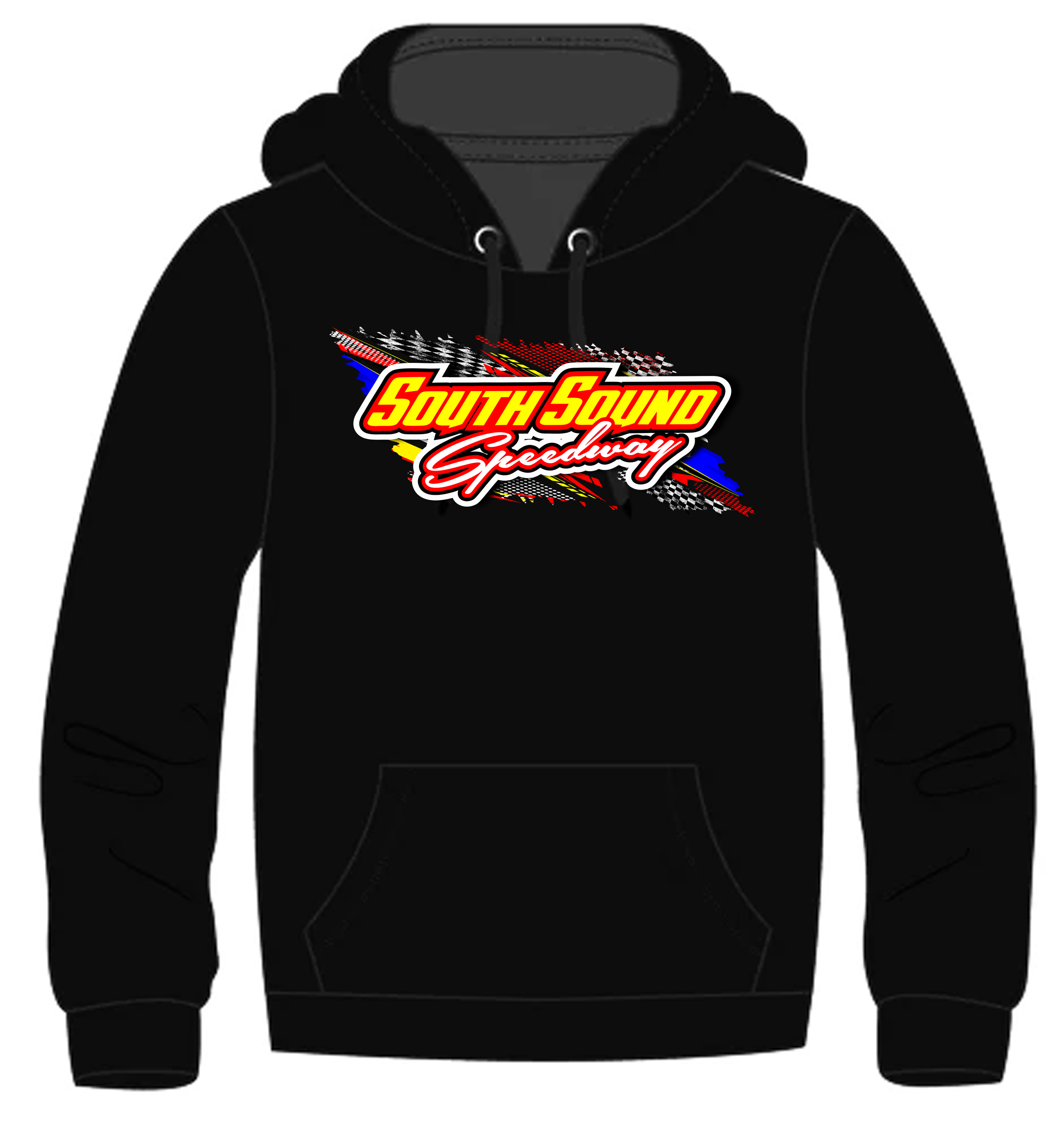 2025 South Sound Speedway Sweatshirt (Full Back)