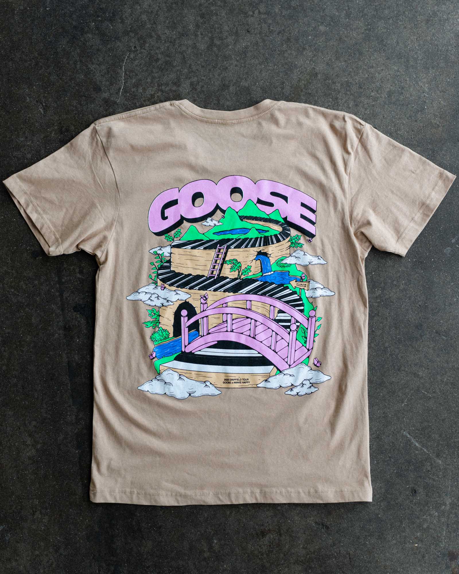 Goose x Awake Happy Tee Hoodie, Sweatshirt | CiraTrend.com (Image 1)