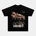 STARTING 5 TEE - VINTAGE TEE - SPORT TEE - GRAPHIC MEN'S T-SHIRT SWEATSHIRT HOODIE - GIFT FOR FAN | CiraTrend.com