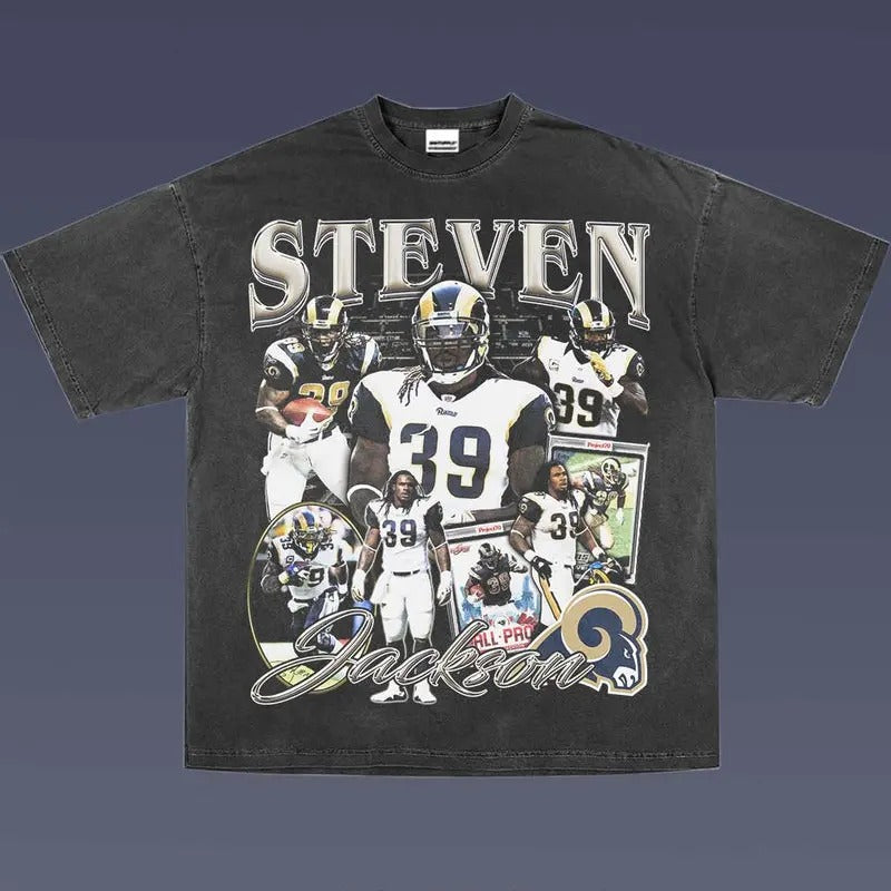 STEVEN JACKSON 1.0 VINTAGE TEE | AMERICAN FOOTBALL | GIFT FOR FAN Hoodie, Sweatshirt | CiraTrend.com