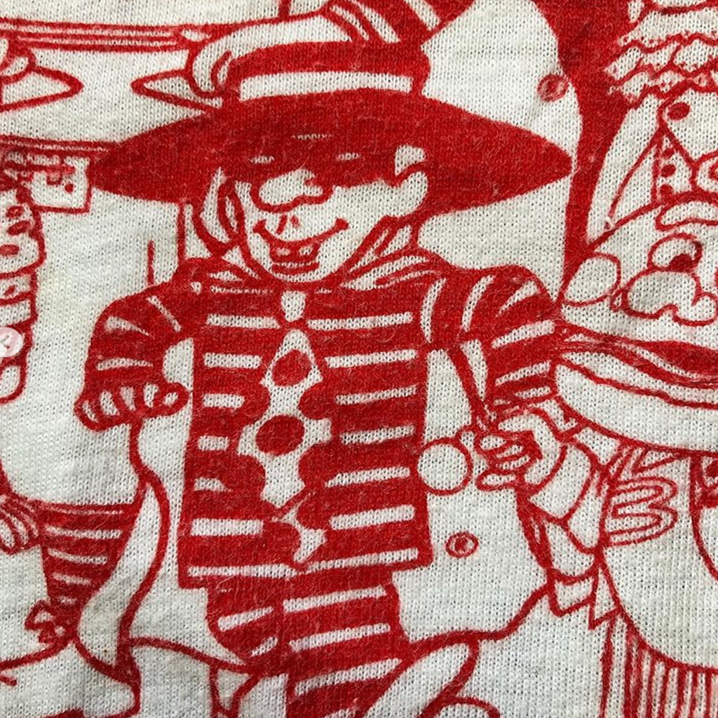 90s I HAD MY BIRTHDAY PARTY AT McD0NALD'S RARE WASHED WHITE T-SHIRT