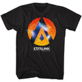 Starlink Mens S/S T-Shirt - Full Of Stars - Solid Black Hoodie, Sweatshirt | CiraTrend.com
