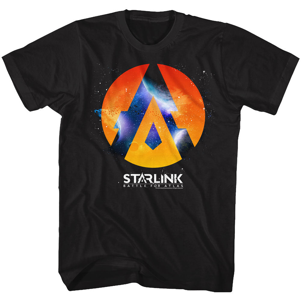 Starlink Mens S/S T-Shirt - Full Of Stars - Solid Black Hoodie, Sweatshirt | CiraTrend.com
