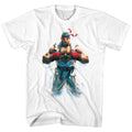 Street Fighter Mens S/S T-Shirt - Ryu - Solid White Hoodie, Sweatshirt | CiraTrend.com