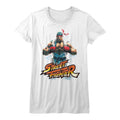 Street Fighter Girls Juniors S/S T-Shirt - Ryu - Solid White Style001 Hoodie, Sweatshirt | CiraTrend.com