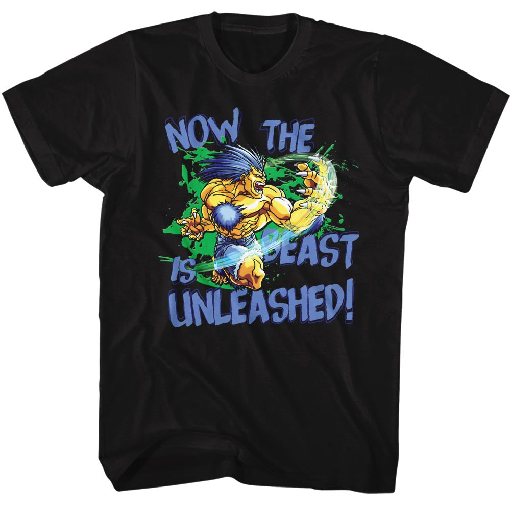 Street Fighter S S Beast Unleashed Solid Black T-Shirts, Hoodie, Sweatshirt