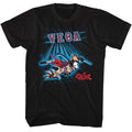 Street Fighter Mens S/S T-Shirt - Vega Fence - Solid Black Hoodie, Sweatshirt | CiraTrend.com