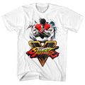 Street Fighter Mens S/S T-Shirt - Streetfighta - Solid White Hoodie, Sweatshirt | CiraTrend.com