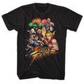 Street Fighter Mens S/S T-Shirt - Stftr - Solid Black Hoodie, Sweatshirt | CiraTrend.com