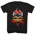 Street Fighter Mens S/S T-Shirt - Sfv Key - Solid Black Hoodie, Sweatshirt | CiraTrend.com