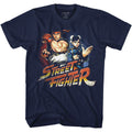 Street Fighter Mens S/S T-Shirt - Ryuchunli - Solid Navy Hoodie, Sweatshirt | CiraTrend.com