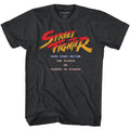 Street Fighter Mens S/S T-Shirt - Start Screen - Heather Black Heather Hoodie, Sweatshirt | CiraTrend.com