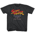 Street Fighter Toddler S/S T-Shirt - Start Screen - Heather Black Heather Hoodie, Sweatshirt | CiraTrend.com