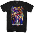 Street Fighter S S Pro Tour 2 Solid Black T-Shirts, Hoodie, Sweatshirt