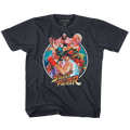 Street Fighter Toddler S/S T-Shirt - Group Circle - Heather Vintage Navy Hoodie, Sweatshirt | CiraTrend.com