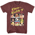 Street Fighter S S 8Bit Heather Vintage Maroon Heather T-Shirts, Hoodie, Sweatshirt