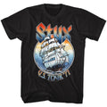 Styx Mens S/S T-Shirt - 77Tour - Solid Black Hoodie, Sweatshirt | CiraTrend.com