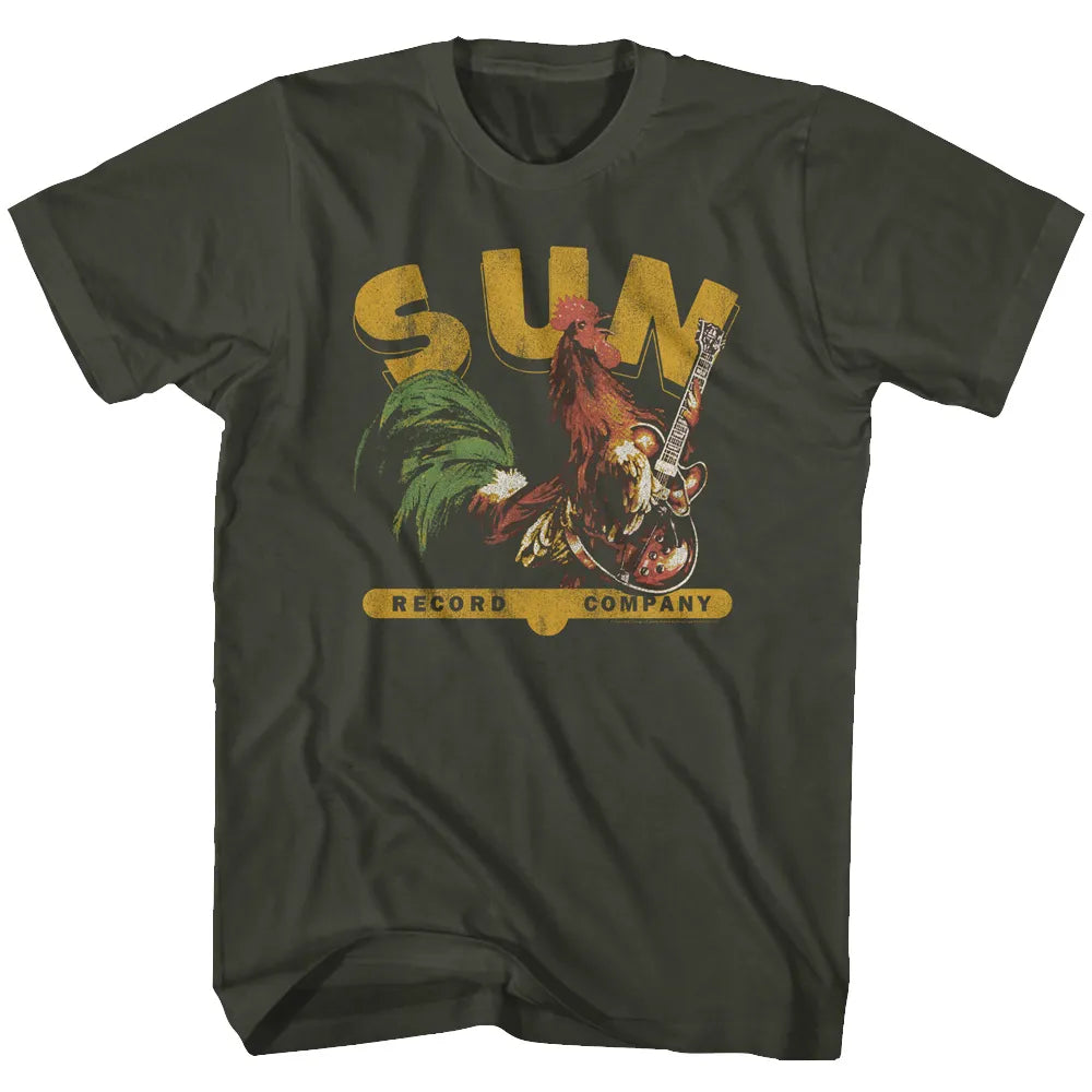 Sun Records Rooster with Guitar Official T-Shirt Hoodie, Sweatshirt | CiraTrend.com