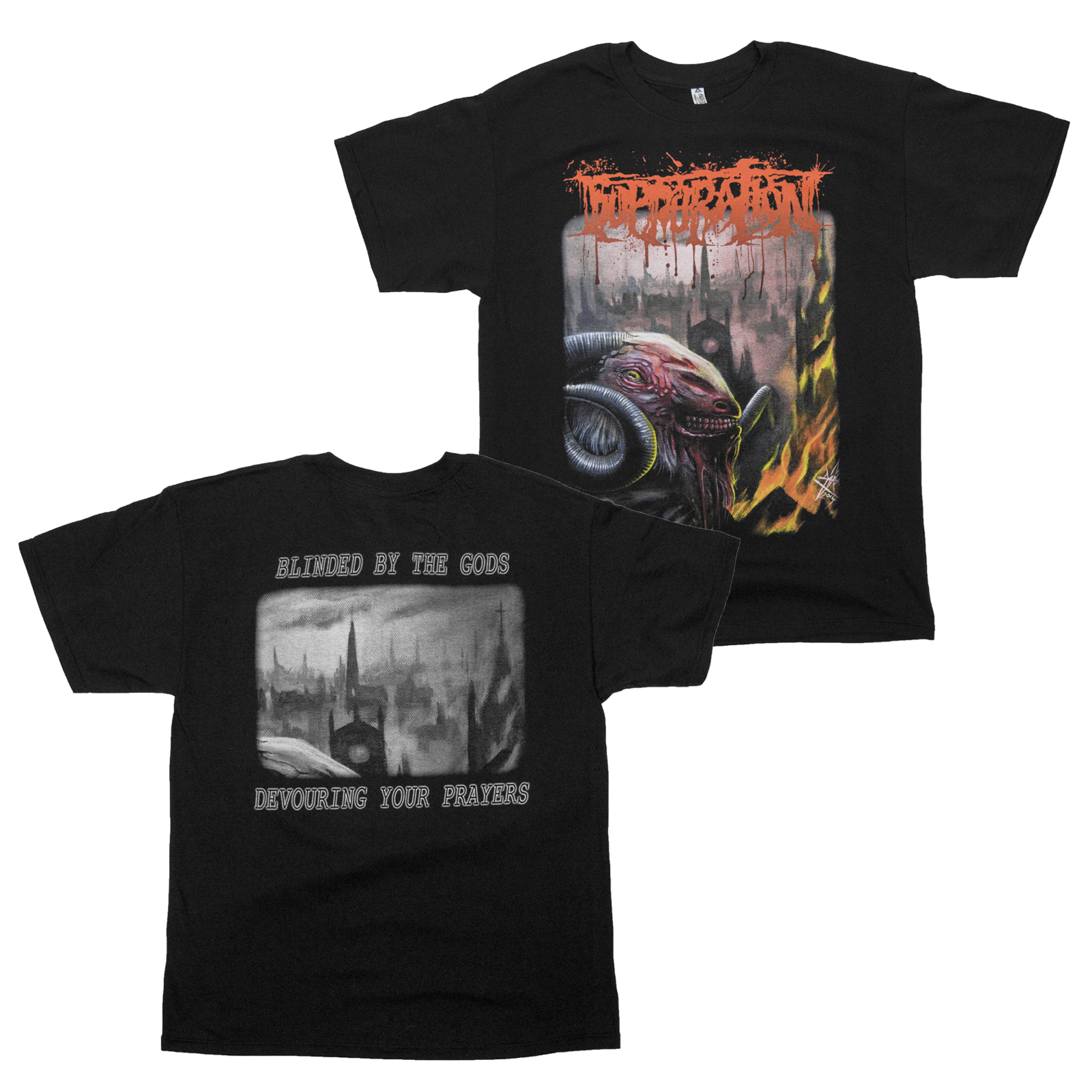 Suppuration "Devouring Your Prayers" Shirt Hoodie, Sweatshirt | CiraTrend.com