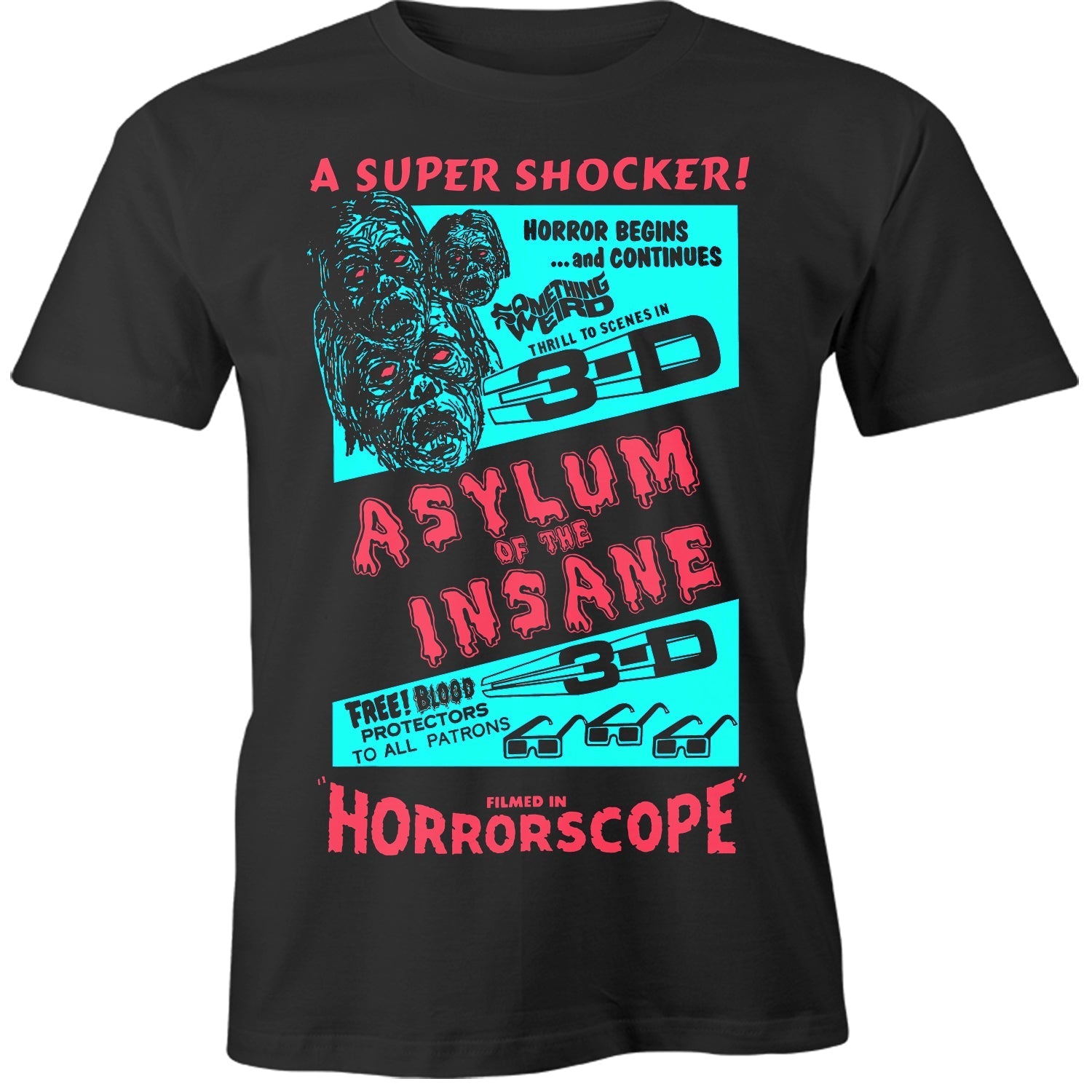 SOMETHING WEIRD ASYLUM of the INSANE T-SHIRT Hoodie, Sweatshirt | CiraTrend.com