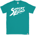 ten/o - 'Support Your Locals Logo' T-Shirt - Jade Hoodie, Sweatshirt | CiraTrend.com