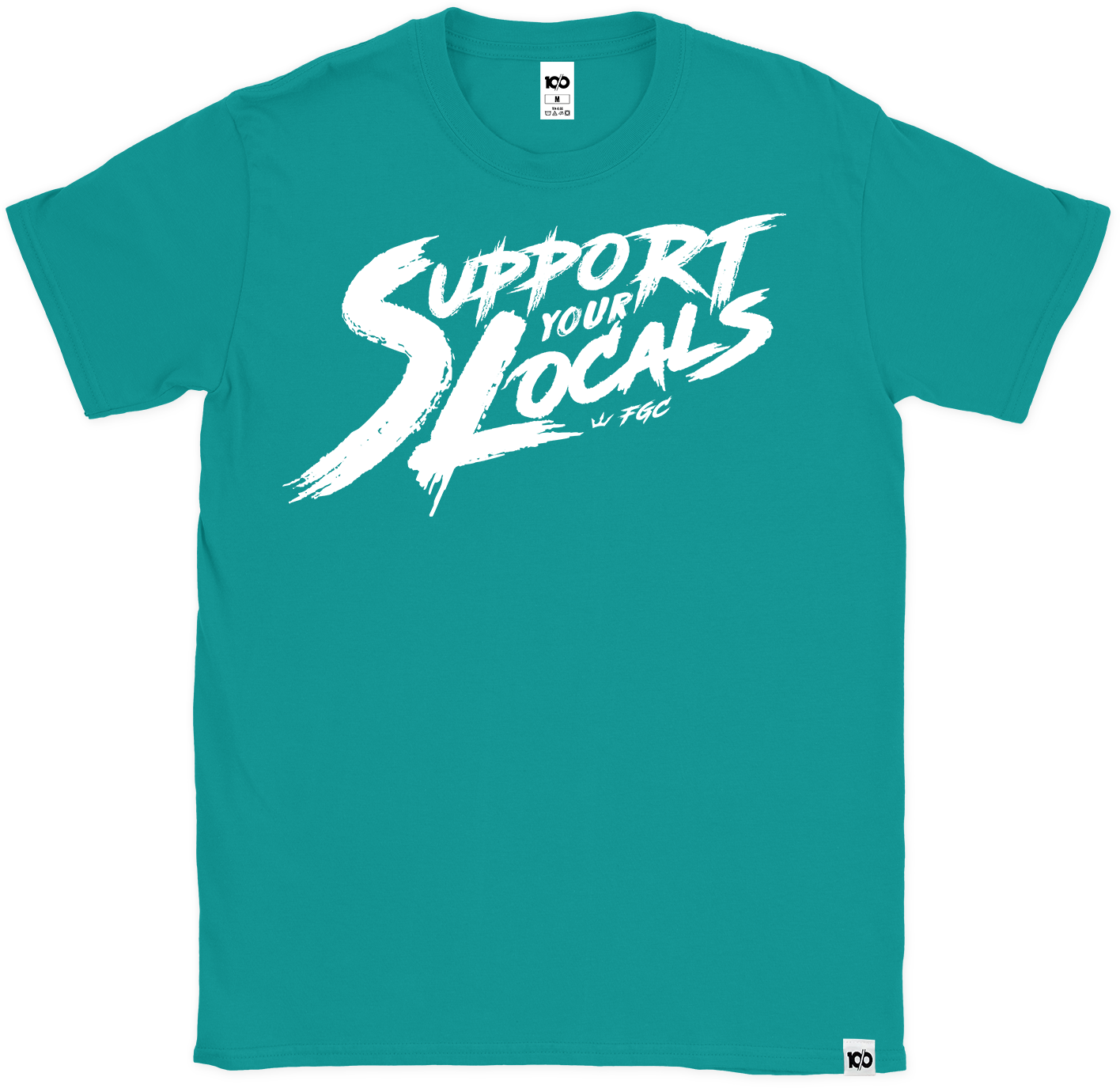 ten/o - 'Support Your Locals Logo' T-Shirt - Jade Hoodie, Sweatshirt | CiraTrend.com