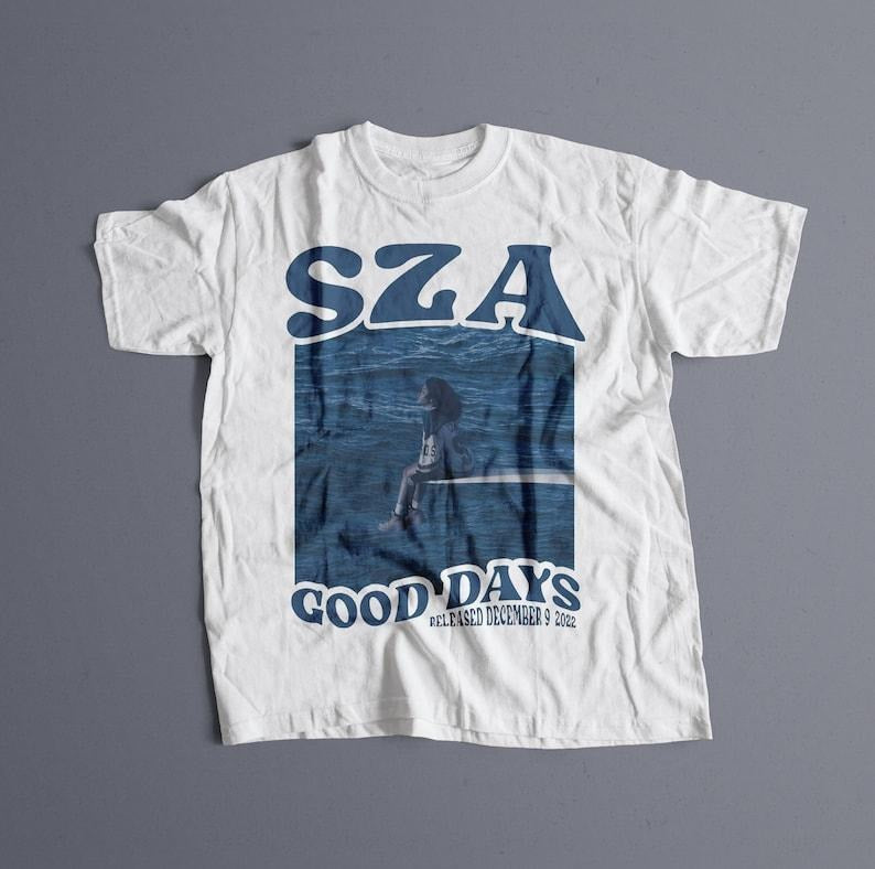 SZA- SOS Good Days T-shirt, sza Graphic Tee, sza Merch, Rap Shirt, SOS, unisex gift, Concert T Shirt, Hoodie, Sweatshirt,...